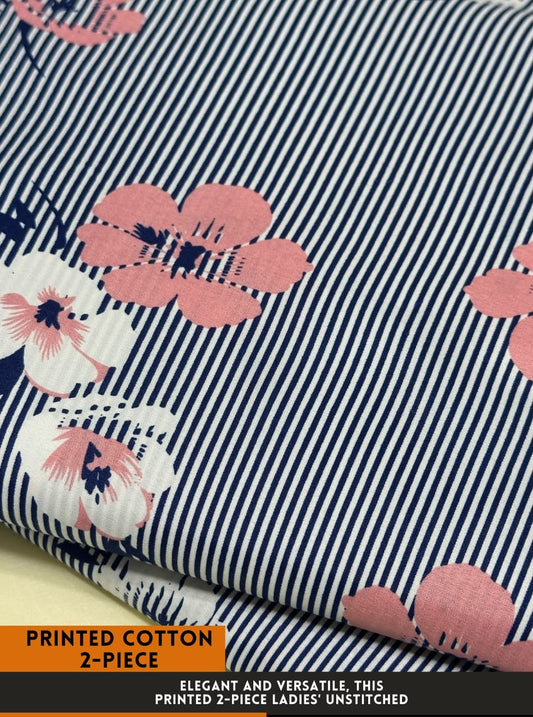 Cotton 2Pc All Over Printed Dress