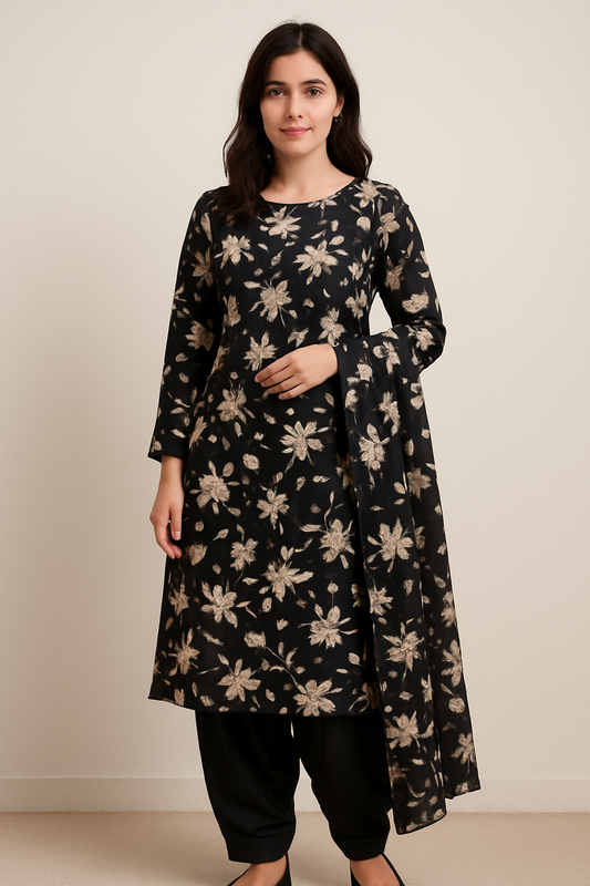 2 Piece All Over Printed Lawn