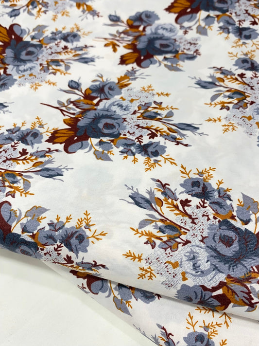 Cotton 2Pc All Over Printed Dress